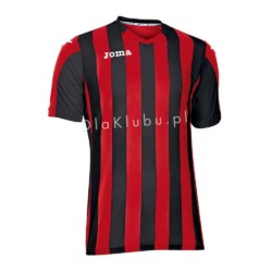 Koszulka piłkarska JOMA Copa czerwono-czarna