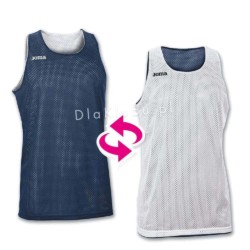 Koszulki koszykarskie JOMA Aro biała i fioletowa