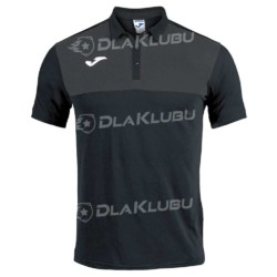 Koszulka polo JOMA Winner czarno-grafitowa