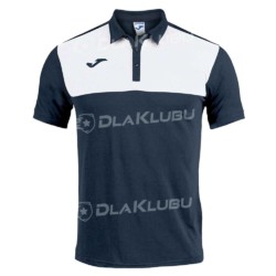 Koszulka polo JOMA Winner granatowo-biała