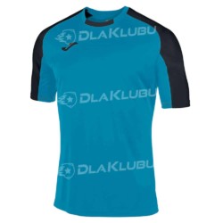 Koszulka sportowa JOMA Essential turkusowo-czarna