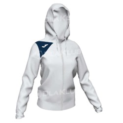 Bluza dresowa damska JOMA Spike II biało granatowa