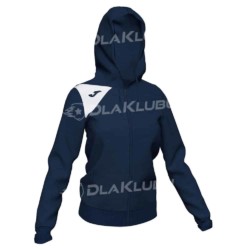 Bluza dresowa damska JOMA Spike II granatowa biała