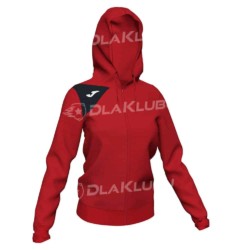 Bluza dresowa damska JOMA Spike II czerwono czarna