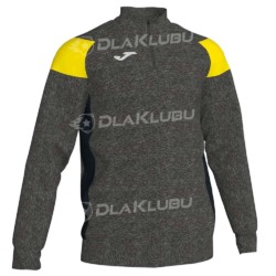 Bluza treningowa JOMA Crew III szaro żółta