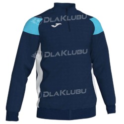 Bluza treningowa JOMA Crew III granatowo turkusowa