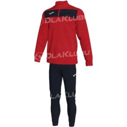 Dres treningowy JOMA Academy II czerwono czarny