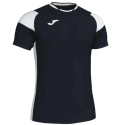 Koszulka piłkarska JOMA Crew III czarno biała