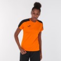 Koszulka sportowa damska Joma Academy III pomarańczowo czarna 901141.881