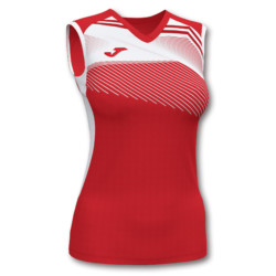 Koszulka damska siatkarska Joma Supernova II czerwono biała 901126.602